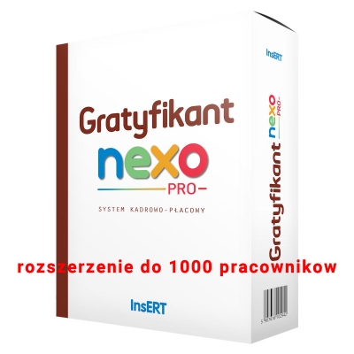 Gratyfikant nexo PRO rozszerzenie do 1000 pracowników