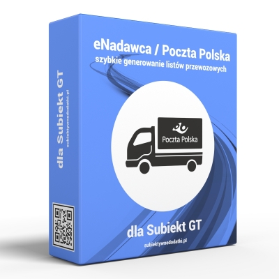 ENadawca dla Subiekt GT