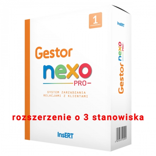 Gestor nexo PRO rozszerzenie 3 stanowiska