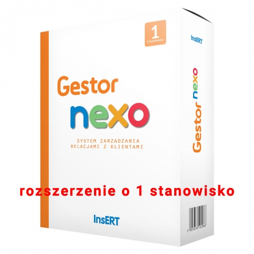 Gestor nexo rozszerzenie 1 stanowisko