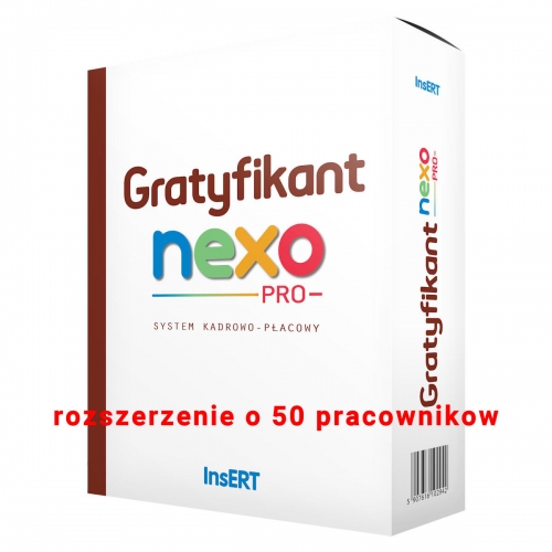Gratyfikant nexo PRO rozszerzenie o 50 pracowników