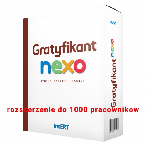 Gratyfikant nexo rozszerzenie do 1000 pracowników