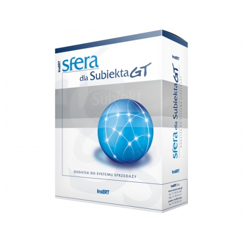 Sfera dla Subiekta GT 1sze stanowisko