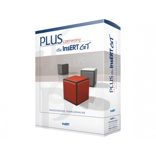 Czerwony PLUS dla InsERT GT