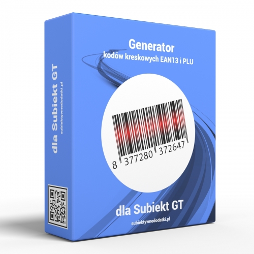 Generator Kodów Kreskowych EAN dla Subiekt nexo